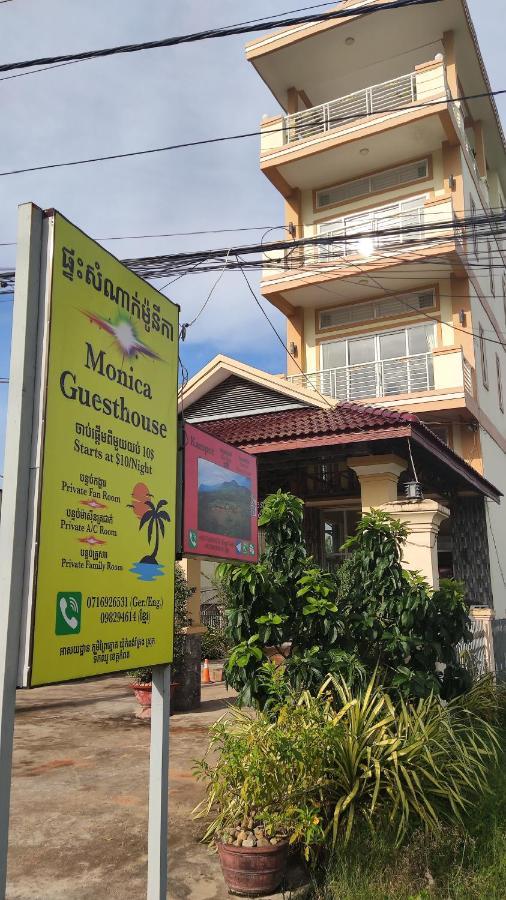 Monica Guesthouse Kampot Bagian luar foto