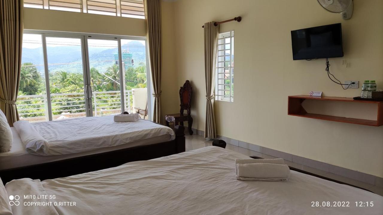 Monica Guesthouse Kampot Bagian luar foto